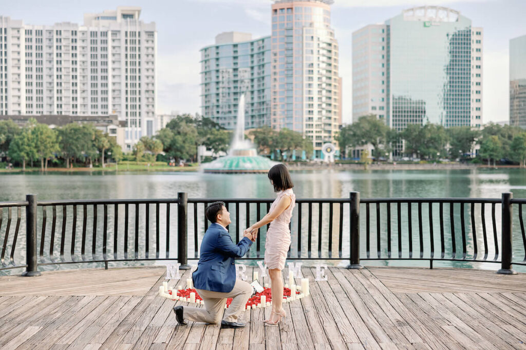 orlando romantic proposal idea
